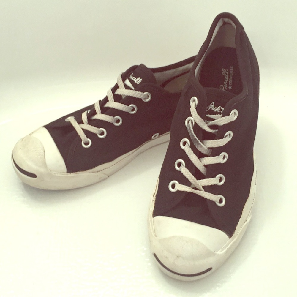 Kids’ Converse Jack Purcell Canvas Low Tops